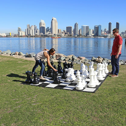 ♟️Karališkas lauko žaidimų rinkinys (šachmatai+šaškės+lenta)